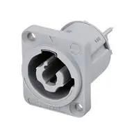 PWR CONN, 3 POLE OUTLET, RCPT, 16A, 250V RRAC3O-G-000-0