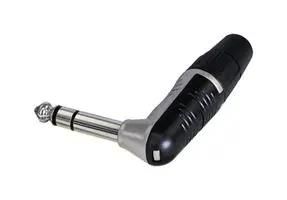 AUDIO CONN, R/A STEREO PLUG, 6.35MM RP3RC