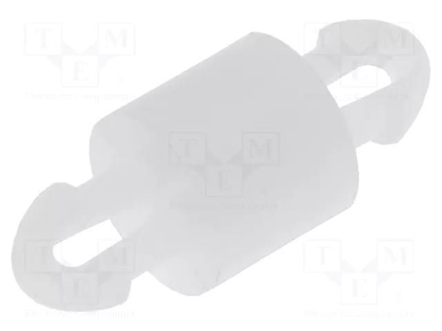 PCB distance; polyamide; L: 4mm; latch/latch ESSENTRA RI-MDLSP1-04M01
