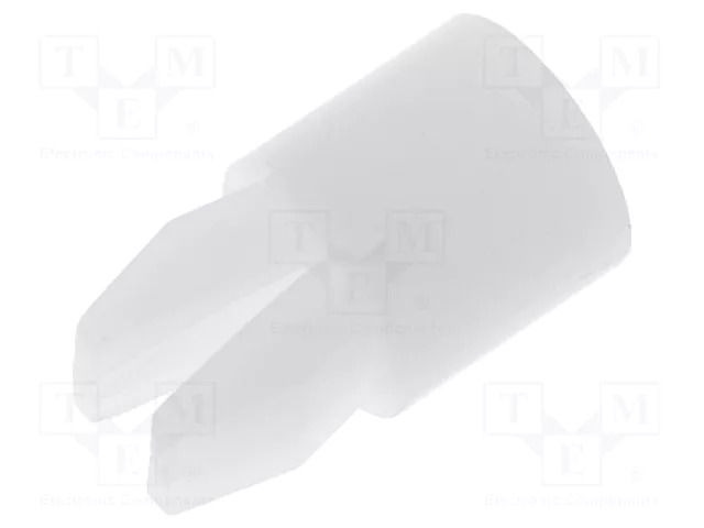 Assembly stud; polyamide; L: 6.4mm; assembly hole,snap fastener ESSENTRA RI-MSNE-4-01