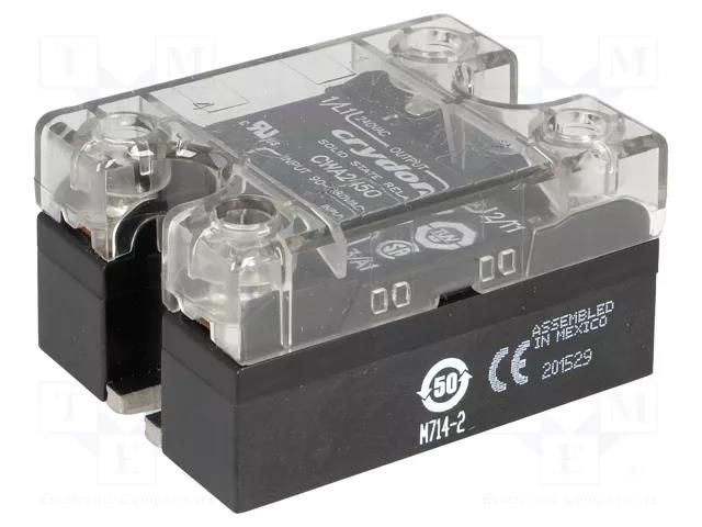 Relay: solid state; Ucntrl: 3÷32VDC; 25A; 24÷280VAC; CW; 1-phase SENSATA / CRYDOM CWD2425-10