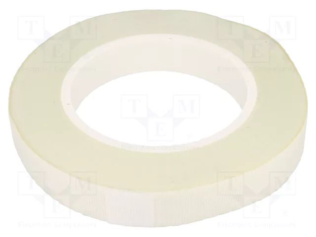 Tape: electrical insulating; W: 19mm; L: 50m; Thk: 0.17mm; white H-OLD HOLD-GL.96-19-50M