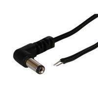 6 Ft DC Power Cord Right Angle 2.1x5.5 24AWG 27-5826