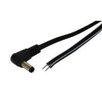 6  Right Angle DC Power Cord 18AWG with 2.5x5.5mm Plug 27-5829