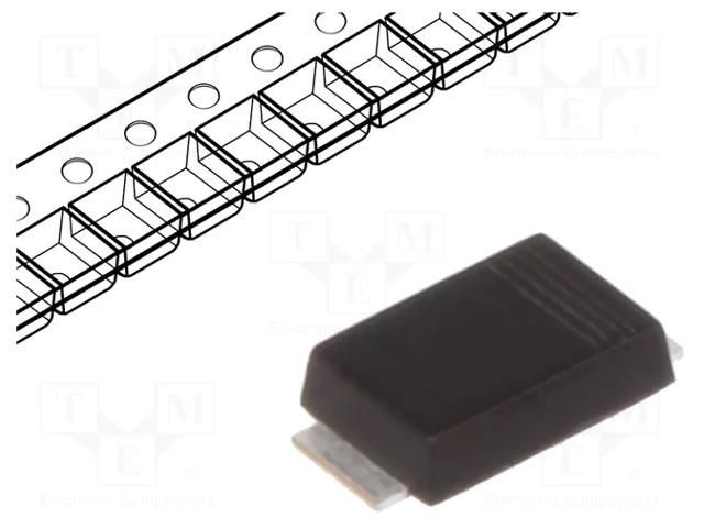 Diode: Schottky rectifying; CFP5,SOD128; SMD; 40V; 5A; reel,tape NEXPERIA PMEG4050EP.115
