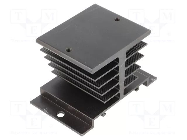 Heatsink: extruded; Y; for one phase solid state relays; black STONECOLD RAD-DY-KG/50