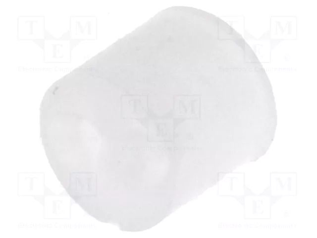 Spacer sleeve; LED; Øout: 5mm; ØLED: 5mm; L: 4.5mm; natural; UL94V-2 FIX&FASTEN FIX-LED-4.5