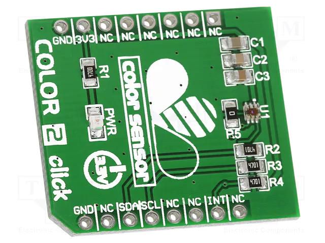 Click board; prototype board; Comp: ISL29125; colour sensor MIKROE MIKROE-1988