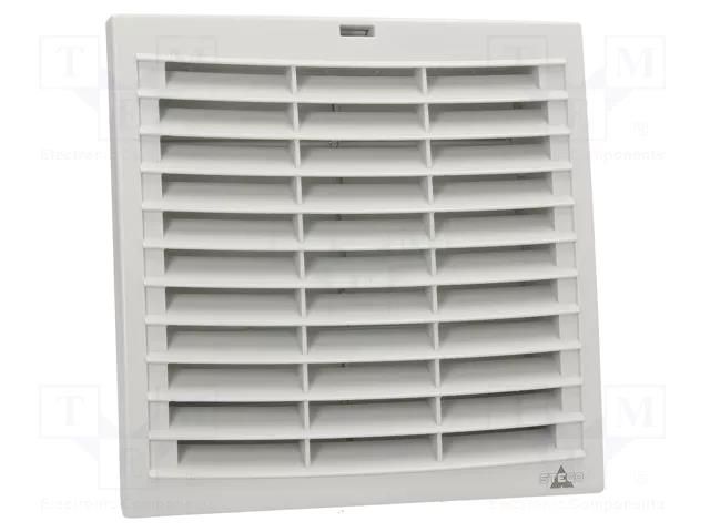 Guard; plastic; Cutout: 223x223mm; D: 25mm; IP54; UL94V-0; FPO 118 STEGO 11883.0-30
