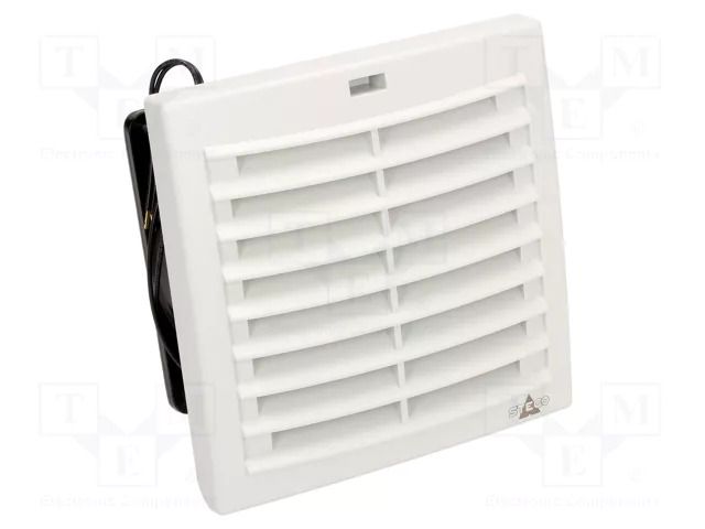 Fan: AC; axial; 230VAC; 52m3/h; 49dBA; IP54; Cutout: 124x124mm STEGO 01871.0-30