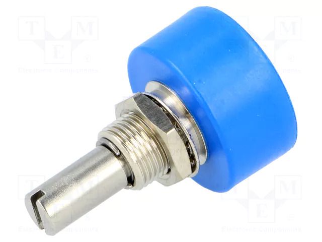 Potentiometer: shaft; single turn; 5kΩ; ±15%; 1W; linear; 6.35mm BOURNS 6639S-1-502