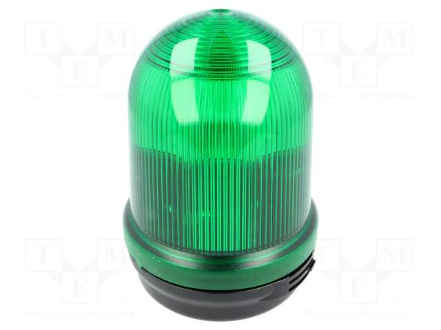 Signaller: lighting; continuous light; green; 826; 12÷240VDC; IP65 WERMA 82620000