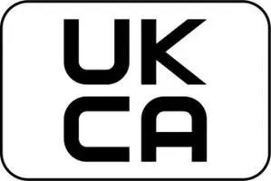LABEL, UKCA, PP, BLK ON WHT, 30X20MM MP010992
