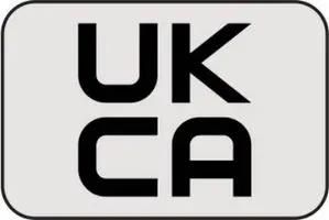 LABEL, UKCA, PP, BLK ON CLEAR, 30X20MM MP010998