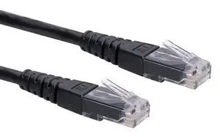 ENET CORD, C6, RJ45 PLUG-RJ45 PLUG, 0.5M 21.15.1525