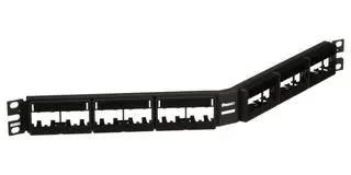 MODULAR PATCH PANEL, 24PORT, 1U CPPLA24WBLY