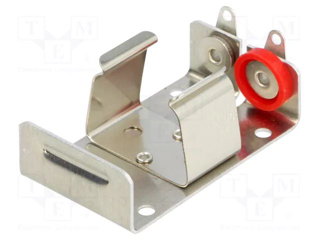 Holder; 6F22; Batt.no: 1; screw,SNAP-IN; solder lugs; aluminium KEYSTONE KEYS203-P