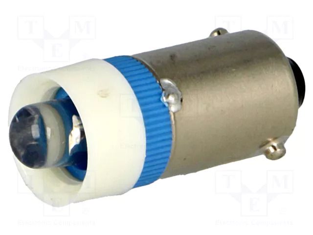 LED lamp; blue; BA9S; 24VDC; 24VAC BRIGHTMASTER LLED-B9/24/B