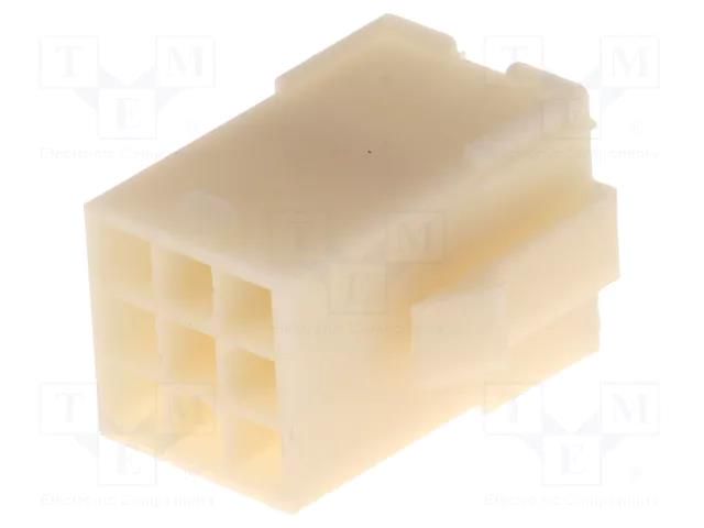 Connector: wire-wire; plug; male; Mini Universal MATE-N-LOK; 3x3 TE Connectivity MNL-M172161-1