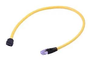 ENET CORD, C6A, IX A PLUG-RJ45 PLUG, 2M 33480653830020