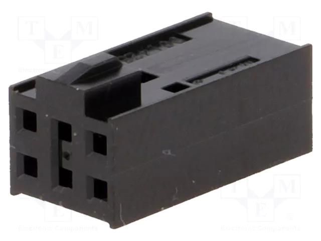 Connector: wire-board; plug; female; C-Grid III; 2.54mm; PIN: 6 MOLEX MX-90142-0006