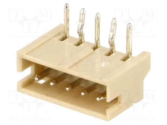 Connector: wire-board; socket; male; 1.5mm; PIN: 5; THT; 100V; 1A JOINT TECH NX1500-05SMR