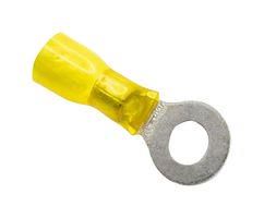 TERMINAL, RING TONGUE, 1/4", YELLOW BU-191640066