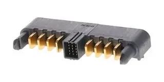 RECT PWR CONN, R/A PLUG, 23POS/PRESS FIT 46437-9324
