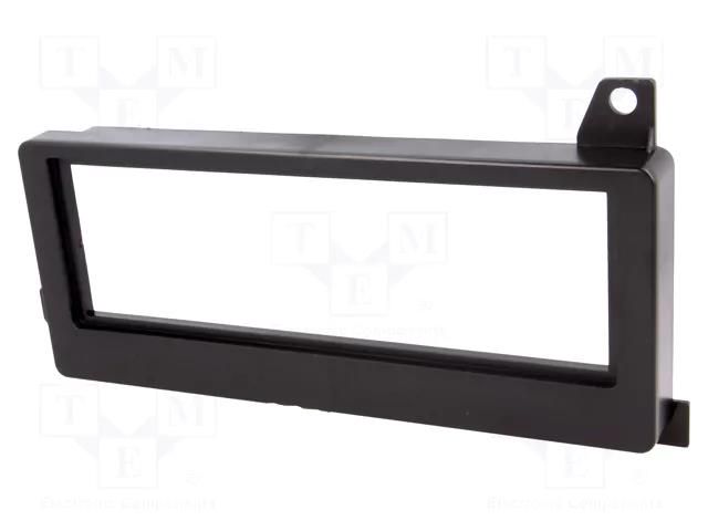 Radio frame; Chrysler,Dodge; 1 DIN; black 4CARMEDIA RAM-40.093.1