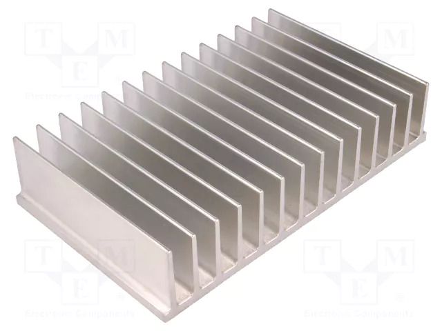 Heatsink: extruded; grilled; L: 100mm; W: 165mm; H: 35mm; aluminium STONECOLD RAD-A4291/100