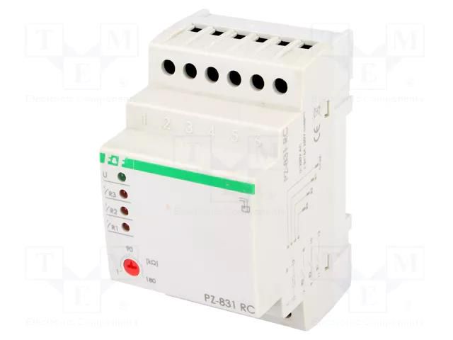 Level monitoring relay; conductive fluid level; 230VAC; SPDT x3 F&F PZ-831-RC