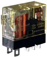 RELAY, DPDT, 250VAC, 30VDC, 8A RJ2S-CLD-D24