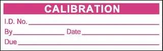 CALIBRATION LABELS, VINYL, 25.4MM W MQC205MG
