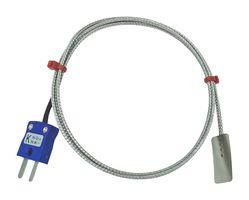 THERMOCOUPLE, TYPE K, 1M, 350DEG C FL-K-1.0-C4-MP-J