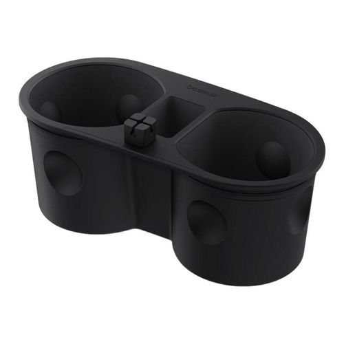 Baseus T-Space cup holder for Tesla (black), Baseus C20251303111-00