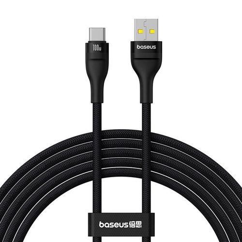 Charging Cable Baseus Flash 2 USB to USB-C 100W, 2m (black), Baseus P10311804111-01