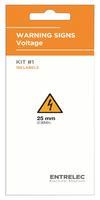 LABEL, WARNING, 25X21.9MM LB-KIT-WARNING-25-150