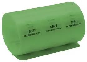 LABEL, VINYL, GREEN, 25.4MM X 57.2MM SBPE12-1925-GN-3