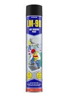 MARKING PAINT, AEROSOL, BLACK, 750ML LM-90 BLACK, 750ML