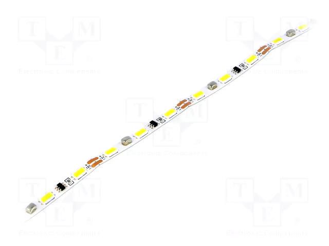 LED tape; white warm; 5630; LED/m: 66; 5mm; IP20; 120°; 21W/m; 12VDC LEDDEX LS-FI66-WW