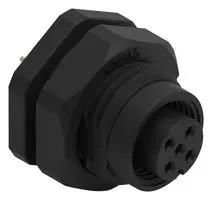 SENSOR CONNECTOR, M12, FEMALE, 5POS, PCB 643220100405