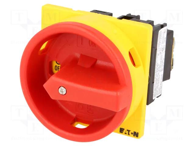 Switch: main cam switch; Stabl.pos: 2; 20A; OFF-ON; Poles: 2; 6.5kW EATON ELECTRIC T0-1-102/EA/SVB