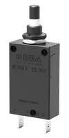 THERMAL CKT BREAKER, 1P, 12A/250V, PANEL 2-5700-IG2-P10-DD-000040-12A