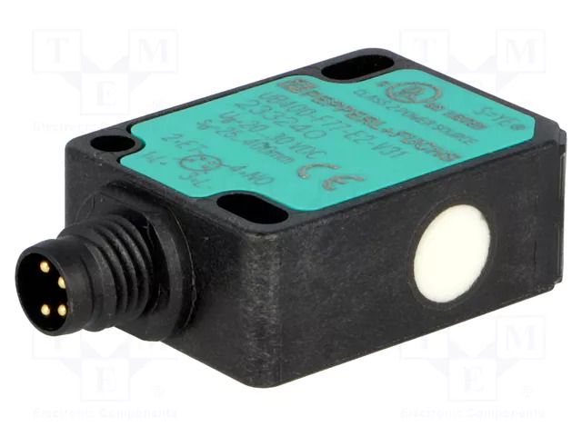 Sensor: ultrasonic; Range: 400mm; PNP / NO; Usup: 20÷30VDC; 200mA PEPPERL+FUCHS UB400-F77-E2-V31