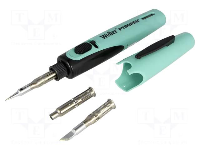 Soldering iron: gas; 60W; 500°C; 12ml; 60min WELLER WEL.WP60K