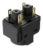 CONTACT BLOCK, 2 POLE, 0.1A, 50V 61-8775.37