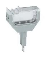 EMPTY COMPONENT PLUG HOUSING, TB, GRY 2002-880