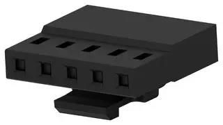 CONNECTOR HOUSING, RCPT, 5POS, 2MM 2MM-RCP-S05-BX