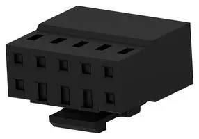 CONNECTOR HOUSING, RCPT, 10POS, 2MM 2MM-RCP-D05-BX