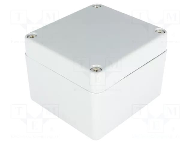 Enclosure: multipurpose; X: 70mm; Y: 80mm; Z: 57mm; aluminium; grey COMBIPLAST CP-FA51